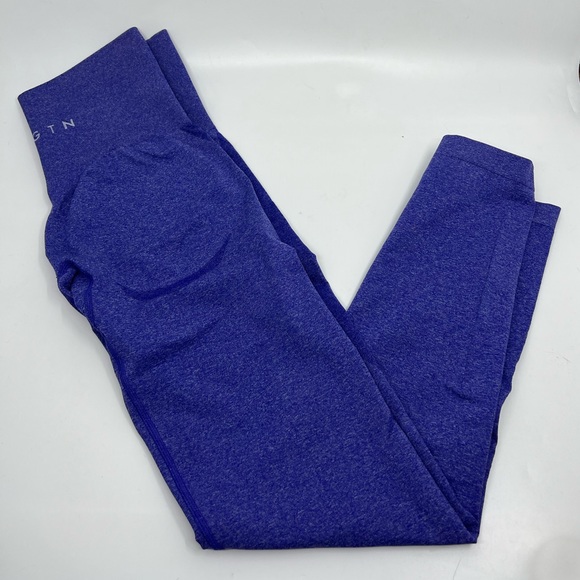 NWOT NVGTN - Electric Blue Contour Seamless Leggings - Picture 4 of 7